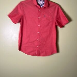 Original Penguin Red Casual Button Down Shirt